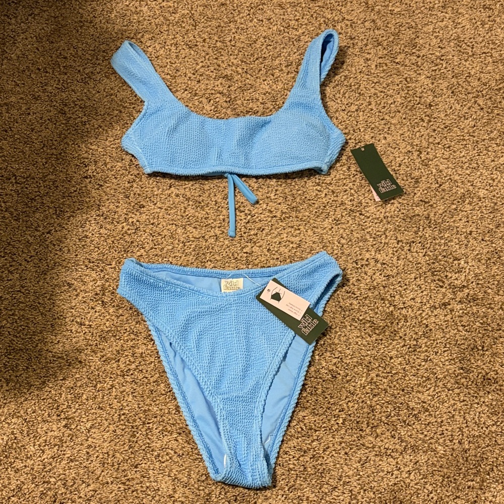 Wild Fable Blue Bikini Set